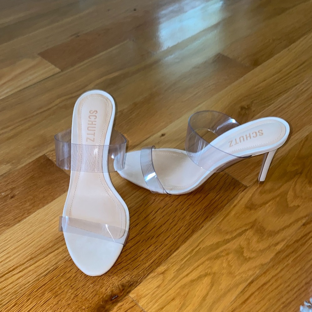 Schutz Tan Heels